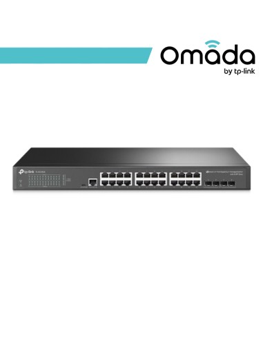 Omada Switch L2 Managed 24 Porte Gigabit 4 Slot SFP