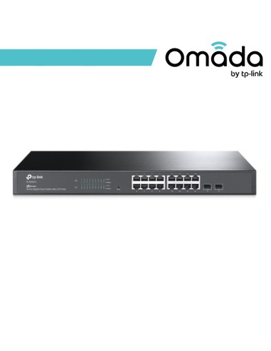 Omada Switch Smart 16 Porte Gigabit + 2 slot SFP - SG2218