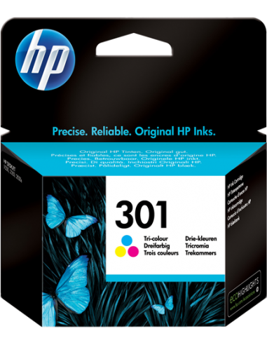 Cartuccia Originale HP 301 | 165PG (CMY) | CH562EE HP