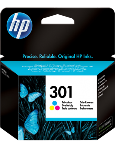 Cartuccia Originale HP 301 | 165PG (CMY) | CH562EE