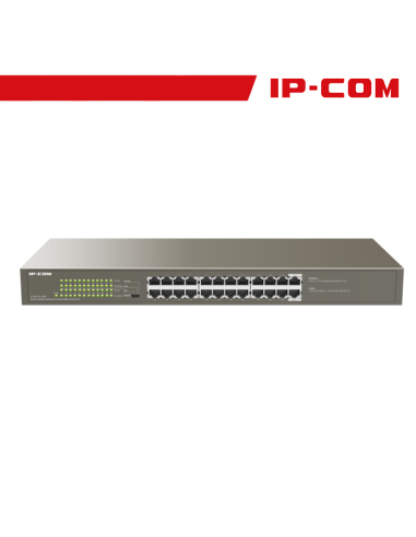 IP-COM Switch 24 porte Gbit da rack 250W - G1124P-24-250W IP-COM