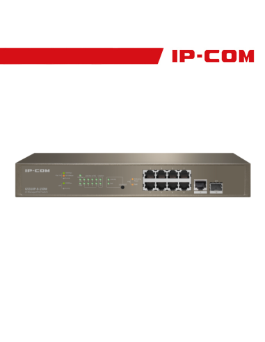 IP-COM Switch L3 Managed PoE 8 porte 10/100/1000 50W - G5310P-8-150W