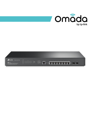 Omada Switch Managed L2+ 8 Porte 2.5GBASE-T PoE+ e 2 Slot SF - SG3210XHP-M2 Omada