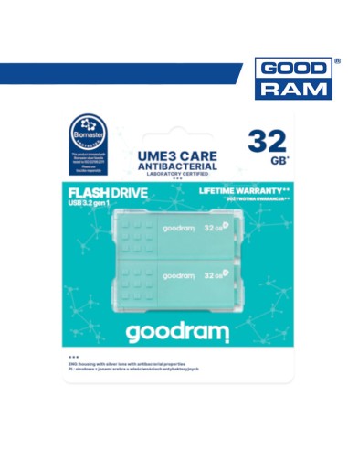 Pendrive GoodRAM 32GB UME3 CARE - ANTIBATTERICA - USB 3.0 - 2-pack GOODRAM