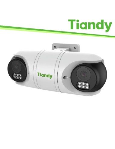 Tiandy Telecamera Double Turret Spark 2MP 2.8mm, PoE, 0.02Lux, IP67 - TC-C32RN