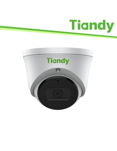 Tiandy Telecamera Turret Lite 4MP 2.8mm Starlight, PoE, WhiteL, IP66 - TC-C34XS