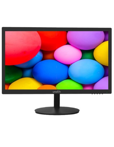 Uniarch Monitor LED 22'' FullHD, 7g H24, 5ms, basso consumo