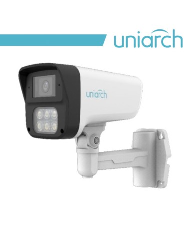 3MP Uniarch Bullet IPCamera,Ottica 4.0mm, Dual Light Uniarch