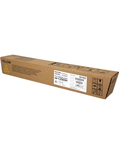 Toner ORIGINALE Ricoh giallo 841926 MP C2503y ~9500 pagine RICOH