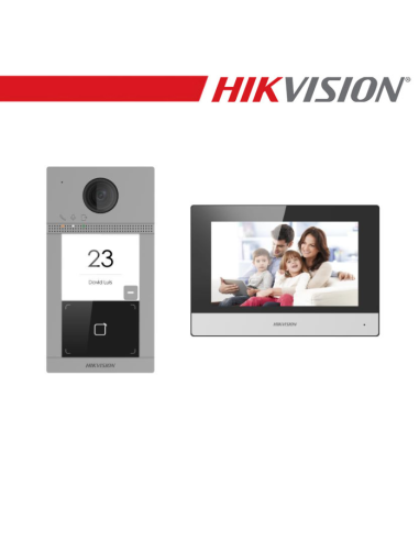 Hikvision Kit videocitofono IP Villa - DS-KIS604-P(C) Hikvision